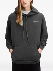 Толстовка с капюшоном Underground Oth Allsaints, серый