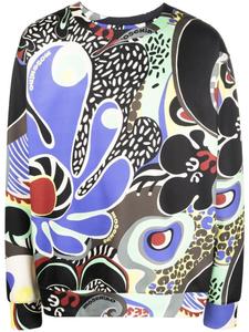 Moschino толстовка с графичным принтом, черный