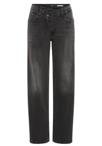 REPLAY Джинсы wide leg в темно-сером цвете