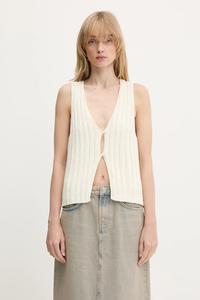 Блузка Samsoe Samsoe, бежевый