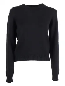 Шерстяной свитер с круглым вырезом Ballantyne, черный