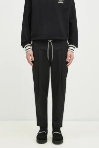 Брюки с добавлением шерсти Le Pantalon Cropped Drôle De Monsieur, черный