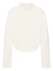 Жакет Circle асимметричного кроя Courrèges, белый