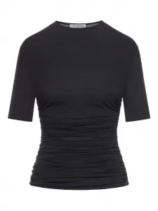 Футболка из джерси Alaïa, черный