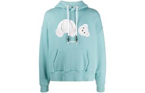 Толстовка мужская светло-голубая Palm Angels, светло-голубой