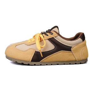 Низкие повседневные туфли с амортизацией и воздухопроницаемостью для женщин BOLE, Yellow