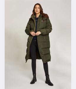 Пуховик Аляска Loose fit Tommy Jeans, хаки