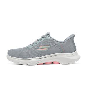 Низкие повседневные туфли Slip Ins, женские, серые Skechers, Gray