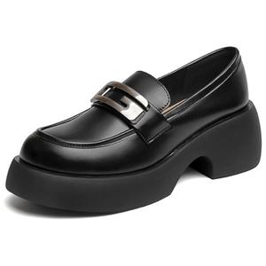 RED DRAGONFLY Женские лоферы на каблуке 6,3 см черные, цвет Black