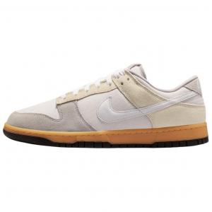 Кроссовки Dunk Low Suede & Canvas Nike, Beige/Gray