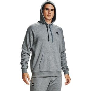 UNDER ARMOUR Толстовка с капюшоном из флиса Under Armor Rival, серо-меланжевый