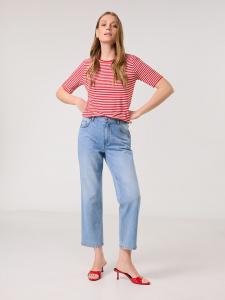 Футболка TAIFUN, красно-белый