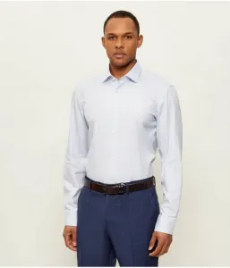 Футболка Кенно slim fit Hugo, небесно-голубой