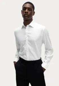 Классическая рубашка, не требующая глажки, для официальных мероприятий. Marks & Spencer, White