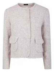 Куртка с потертыми карманами anne claire, нейтральный