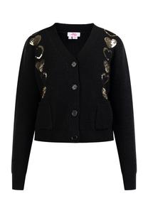 Толстовка myMo Strickjacke, черный