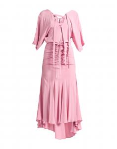 Макси платье Pinko, розовый