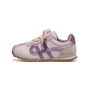 Антискользящие износостойкие низкие детские повседневные туфли Hush Puppies, фиолетовый