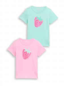 TOM TAILOR Футболка в розовом, Rose