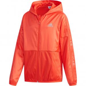 Спортивная ветровка Adidas, красная