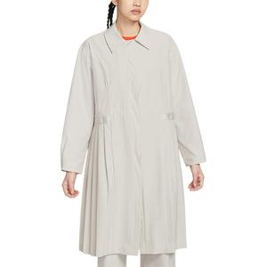 Nike Женское тренч пальто экрю, Ecru