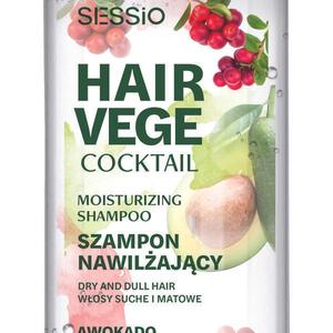 Увлажняющий шампунь для волос авокадо и клюква, 300 г Sessio Hair vege coctail