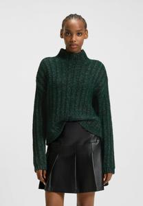 Джемпер HUGO SAFINEYNY, Dark Green Five/Dark Green