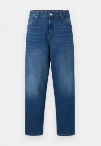 Джинсы-Мом с высокой посадкой и зауженными штанинами Tommy Jeans, Dark Blue