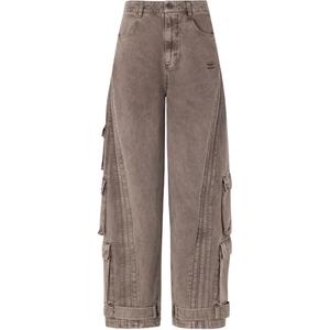 Adidas Originals WASHED Casual Pants Unisex Stratum Dark Earthy Brown