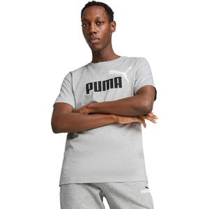 Футболка Puma Ess 2 Color No. 1 Logo Tee, серая, мужская