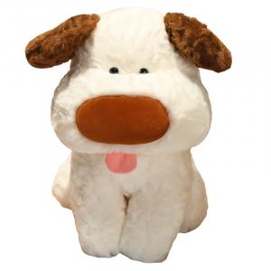 Плюшевая игрушка, Hamburgers, Big Nose Dog, Little Good Night Dog, 25см/35см/45см высота The Emperor of Color, коричневый