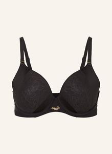 Бюстгальтер с чашечками из чистого кружева Chantelle, черный