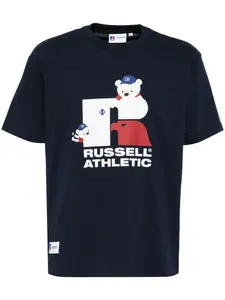 Футболка из коллаборации с Russell Athletric Chocoolate, синий