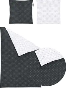 Комплект постельного белья Irisette Mako-Satin Jessica 8256 графит 155 x 220 см Irisette GmbH & Co. KG