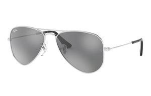 RayBan Детские солнцезащитные очки Ray Ban Aviator, Silver