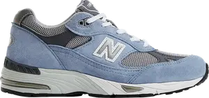 Кроссовки Wmns 991v1 Made in England 'Dusty Blue', синий