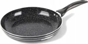 Сковорода гранитная легкая, 30 см, сотовая структура, индукционная газовая плита, объем 2,8 л, 5,5 см Masterpan
