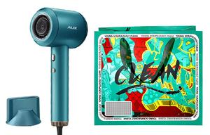 Фен для волос Aux, Peacock Blue (Bounty Hunter Gift Bag)