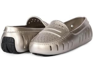 Лоферы Floafers Kids Prodigy Driver Metallic, цвет Pewter/Black