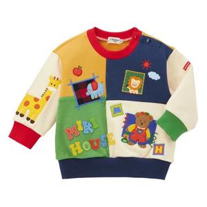 MIKI HOUSE Свитшот Multicolor для детей 3-7 лет