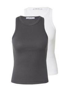 Топ ABOUT YOU Anian, антрацит/белый