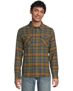 Мужская фланелевая рубашка RVCA Dayshift с длинным рукавом, Olive