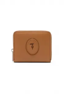 Кошелек society на молнии Trussardi, Red Siena