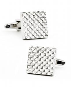 Запонки Apex Square Cufflinks Inc, Silver