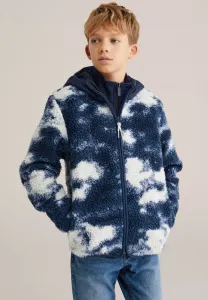 Флисовая куртка We Fashion, Dark Blue