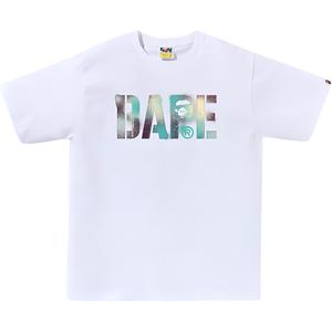 Футболка с принтом A BATHING APE, белый