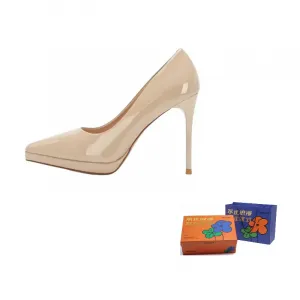 WOXXXN Стройные каблуки на шпильке женские - нюд 11 см, цвет Nude 11CM