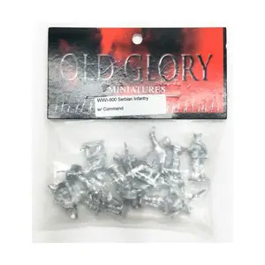 Сербская пехота с командованием, World War I (25mm) (Old Glory)