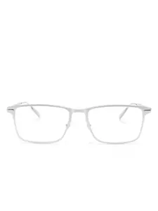 Очки в прямоугольной оправе Montblanc, серебристый