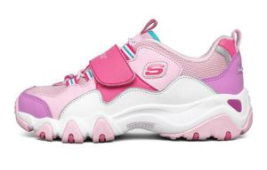 Кроссовки детские серии D"LITES GS Low-top Фиолетовый/розовый/белый Skechers